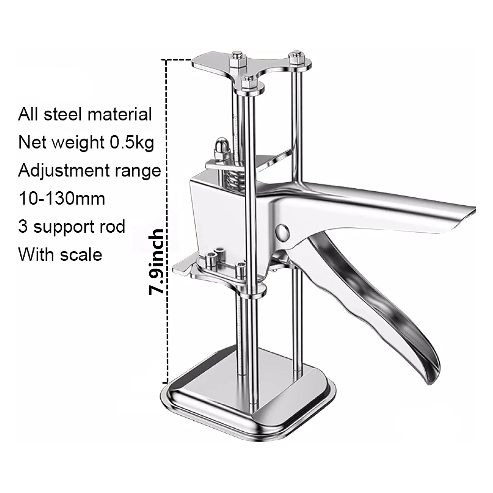 

Viking Arms Construction Tool Tile Height Regulator Adjuster Labor-Saving Stainless Steel Locator Leveling System Lifter