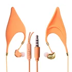 Наушники-вкладыши Elf, наушники-вкладыши, гарнитура Hands-Free с микрофоном для Huawei Xiaomi Samsung Elf Ears для детей, праздничные подарки