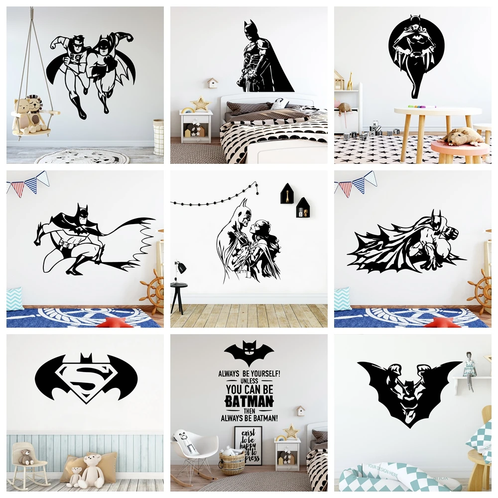 

Fast and Powerful HERO Vinyl Wall Sticker Art Wallpaper Living Room Children Room Boys Room Decoration Decal Stickers Murals