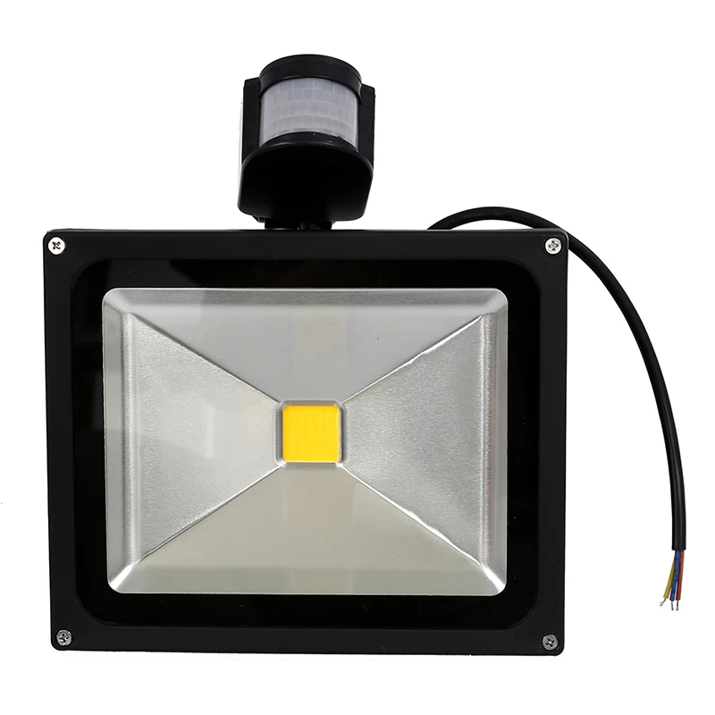 Горячий XD 30 W светодиодный PIR датчик движения прожектор светильник теплый белый 85