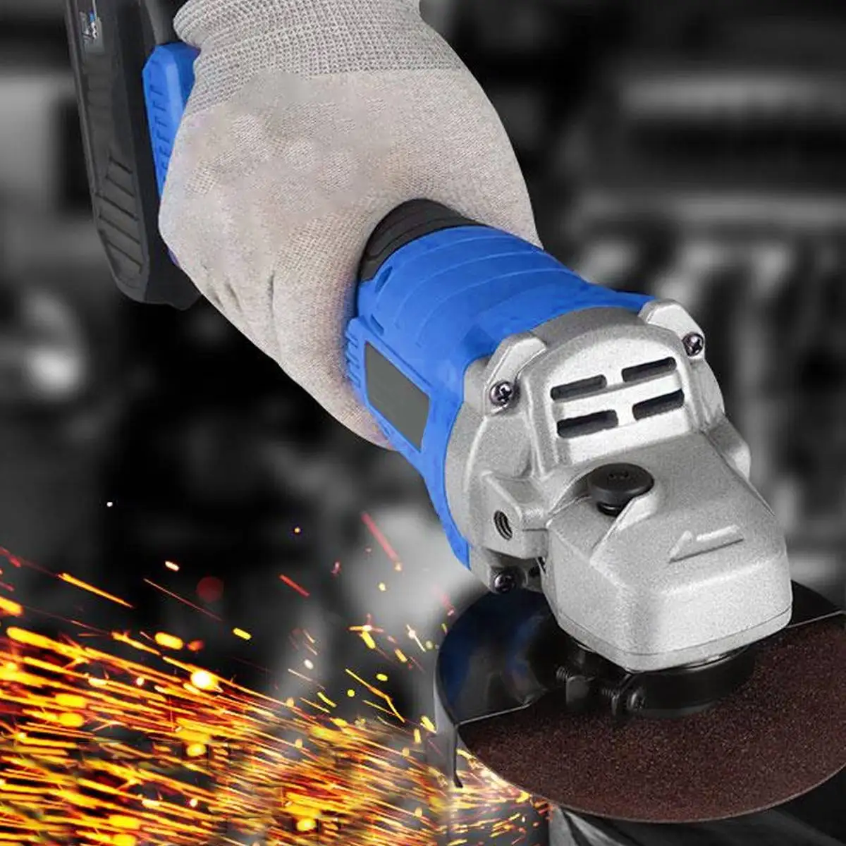 Беспроводная угловая шлифовальная машина 1580 Вт полировальная машинка