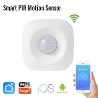 smart home security wifi pir motion sensor wireless passive infrared alarm detector burglar alarm tuya smart life app control