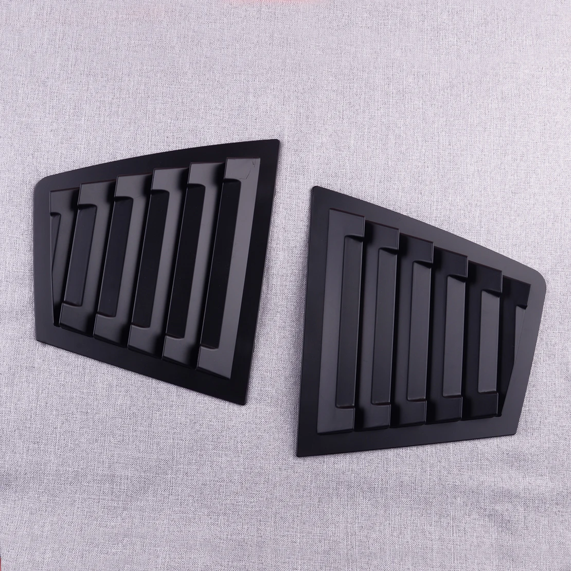 

1 пара матовых черных боковых жалюзи для заднего стекла овальная решетка затвора решетка вентиляции подходит для Chevrolet Cruze 2013-2015 2012 2011 2010 2009