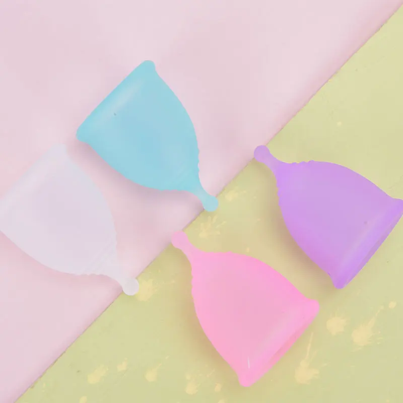 

Anytime Reusable Grade Silicone Menstrual Cup For Women Menstruation Collector New