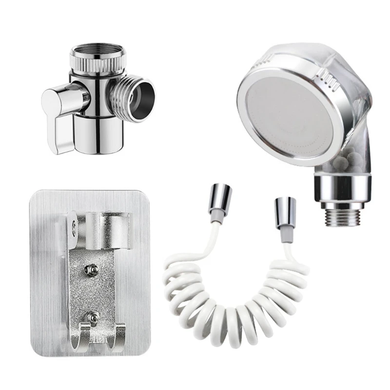 ztgs Small nozzle group washbasin bathroom handheld extender shampoo artificial faucet external shower booster