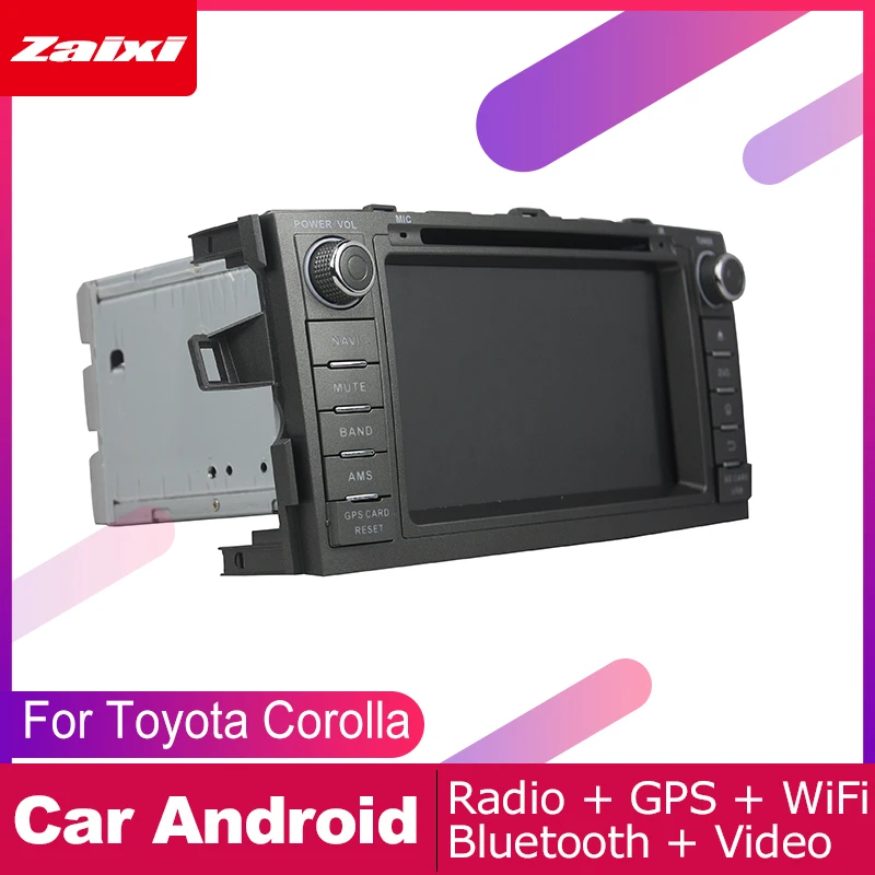 Мультимедийная система для Toyota Corolla E150 автомобильный DVD плеер GPS BT 2006 2007 2008 2009 2010 2011
