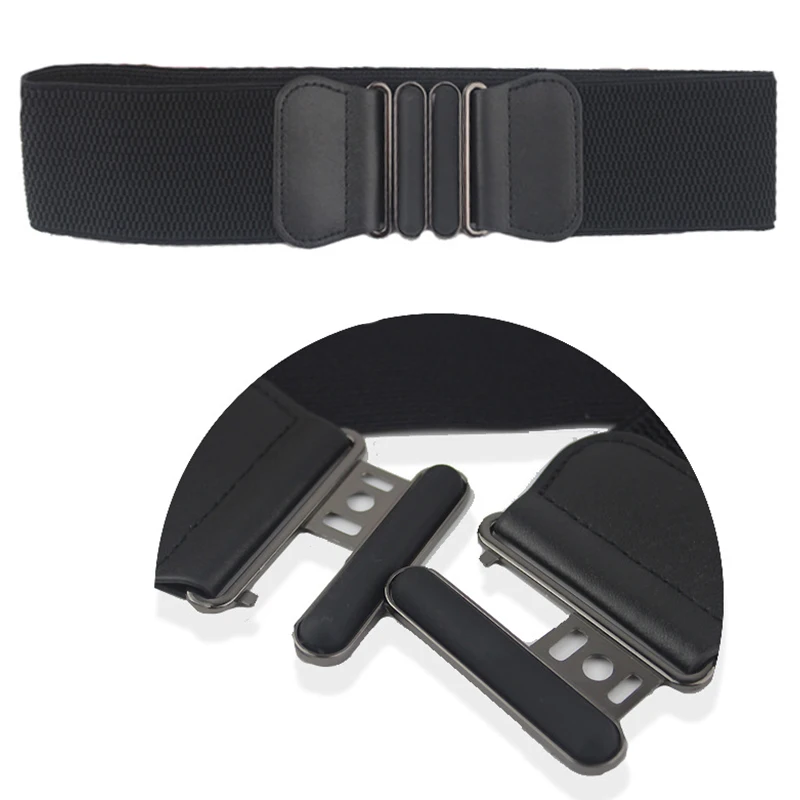 Простой женский эластичный пояс модный широкий с платьем длинная пуховая одежда