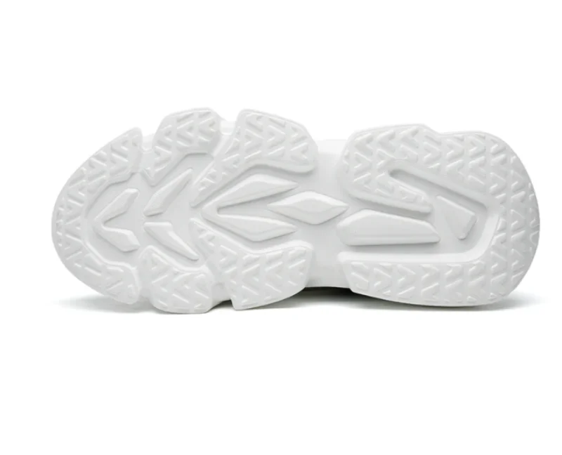 

Men's White Lace-up Comfortable and Breathable Daily Casual Shoes Fashion Trend Sports Shoes All-match Running Shoes HL010