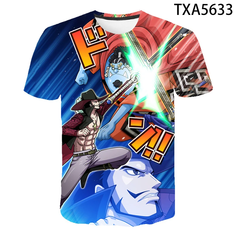 

New Summer Cartoon Manga Anime 3D Printed T shirt Men Women Children Fashion Streetwear Cool Boy Girl Kids Short Sleeve Tops Tee