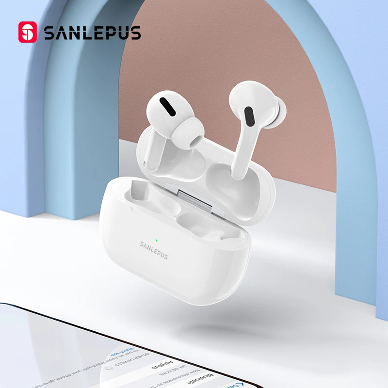 

Беспроводные наушники-вкладыши SANLEPUS Pro, TWS, Bluetooth, 9D стереогарнитура Для Android, iPhone, Xiaomi, Huawei
