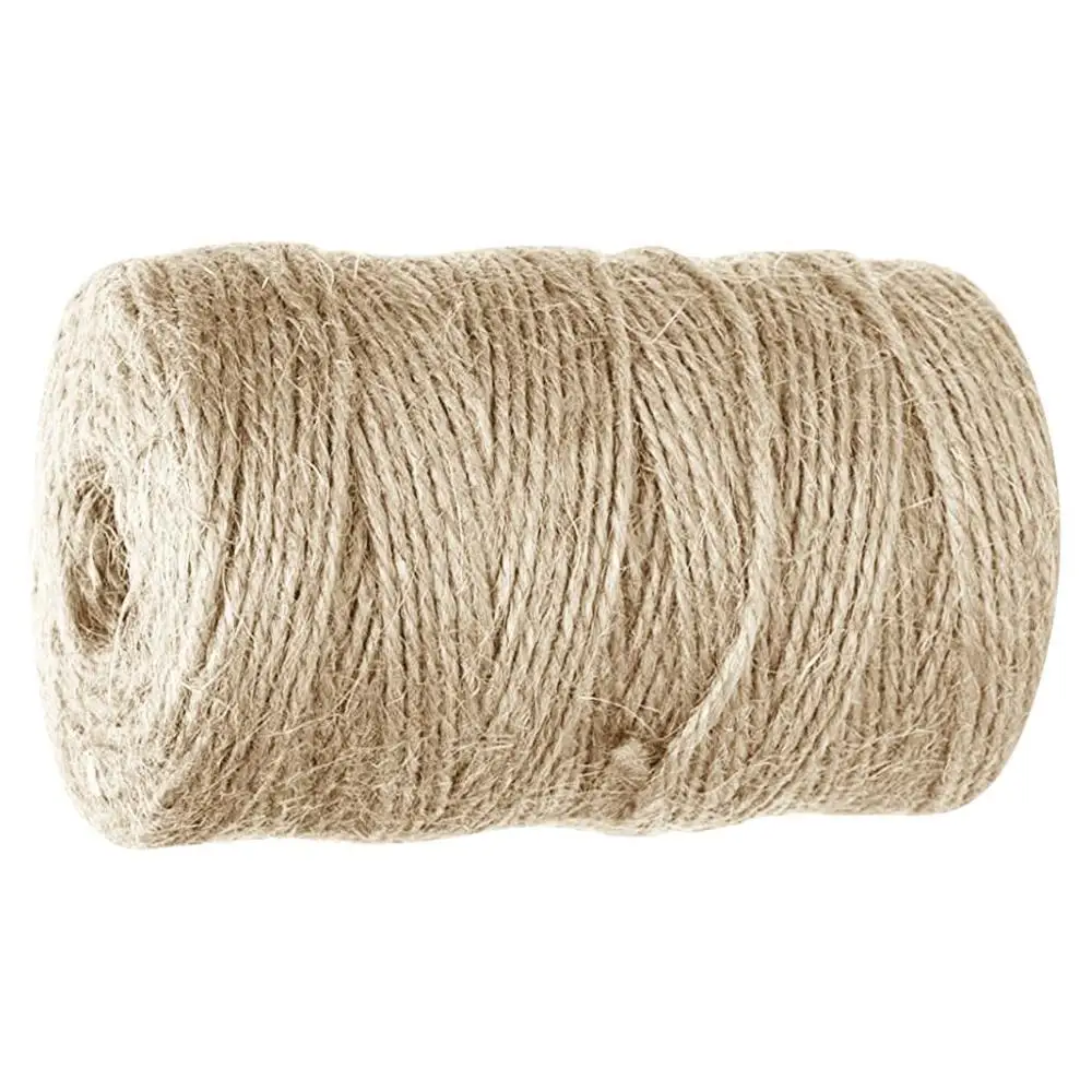 Подарочная гирлянда из натурального джута 60 м|Шнуры| |