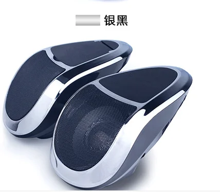 Белый 12 В MP3 музыка мотоцикл аудио плеер Bluetooth колонки для мотоцикла водонепроницаемый портативный стерео с радиотюнер FM - Цвет: Белый
