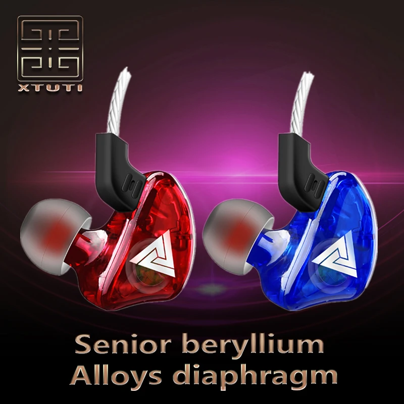 In Ear Hybrid Pro HD наушники HiFi Mega Bass динамические с микрофоном шумоподавление Гарнитура