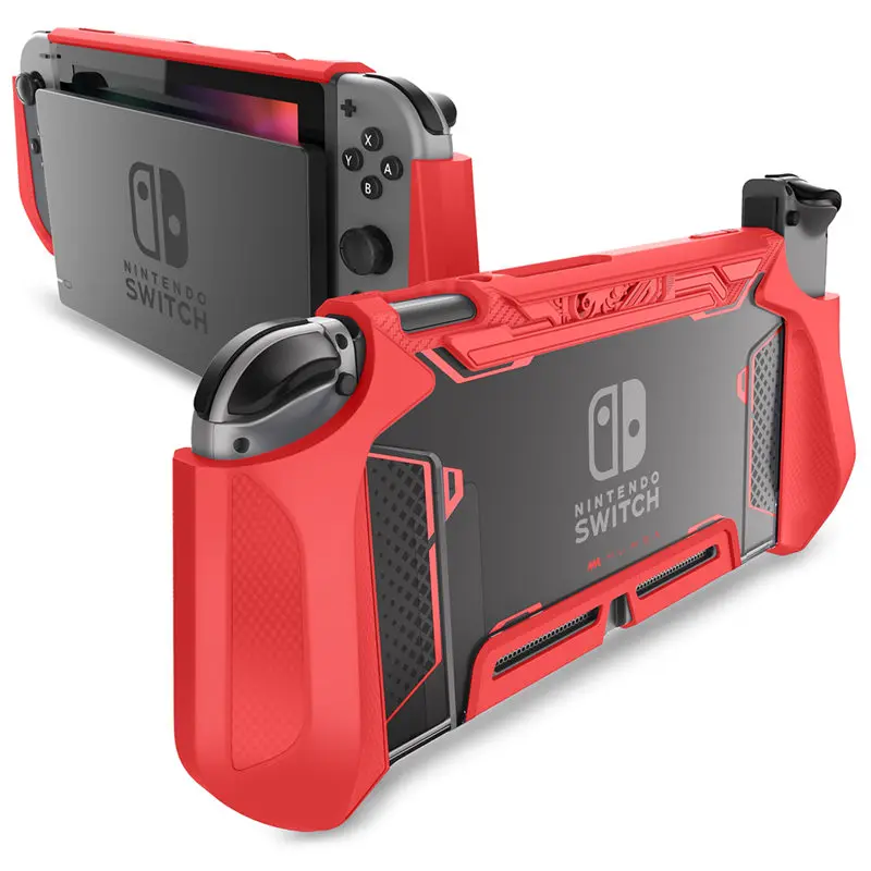 Прикрепляемый чехол для nintendo Switch Mumba Blade Series TPU Grip Cover совместим с консолью nintendo Switch и контроллером Joy-Con