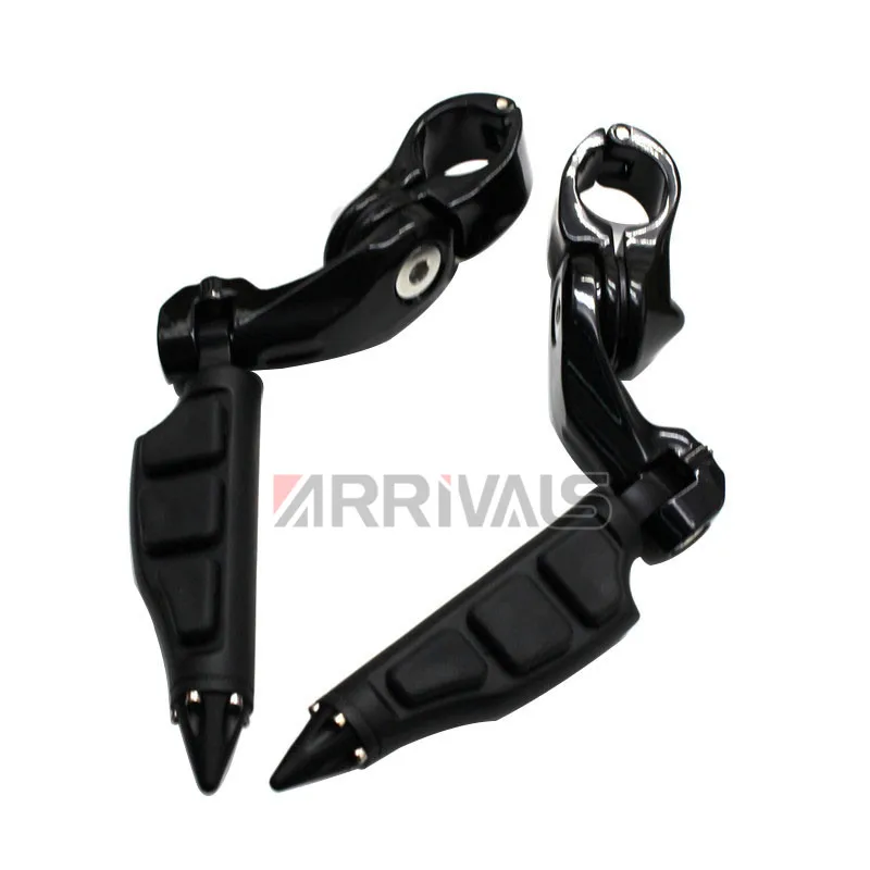 Motorcycle Footrest Short Angled Adjustable Highway Footpeg Mount Kit For Harley Honda Suzuki Kawasaki | Автомобили и мотоциклы