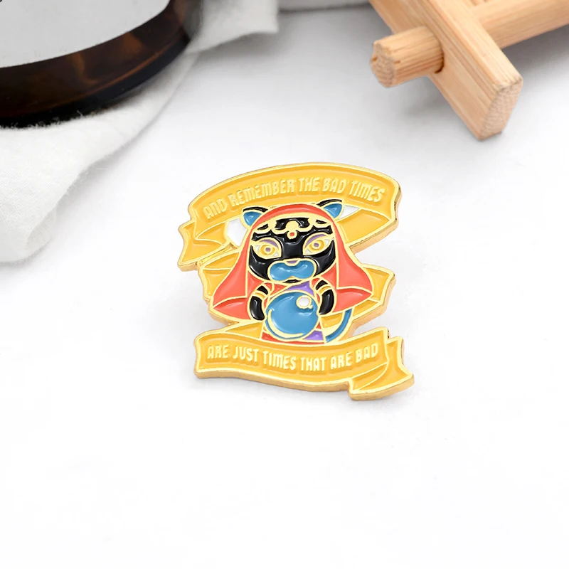 Soothsayer Cat Enamel Lapel Pins Fashion Mysticism Brooches Badges Cute Animal Wholesale Jewelry Gifts For Friends | Украшения и