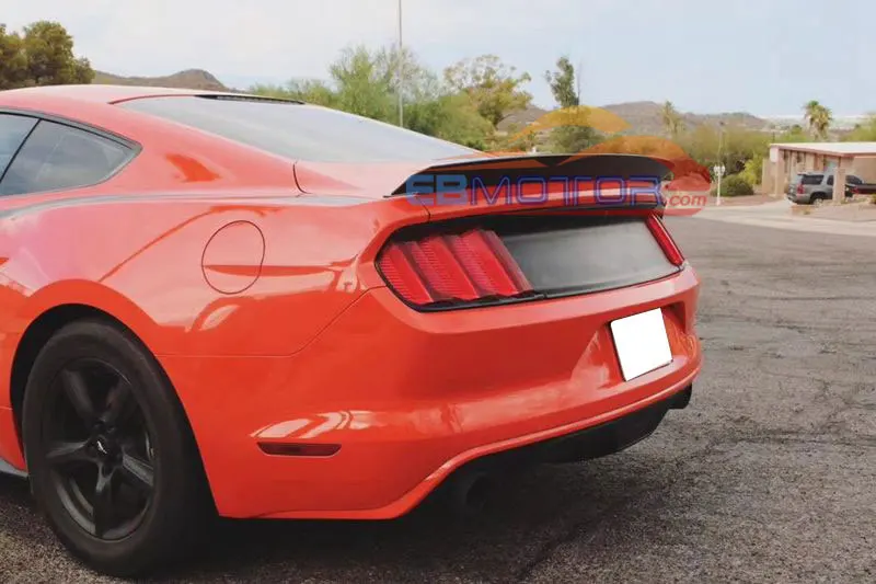 GT стиль настоящий спойлер из углеродного волокна крыло хвост для FORD MUSTANG RTR 2014 2017