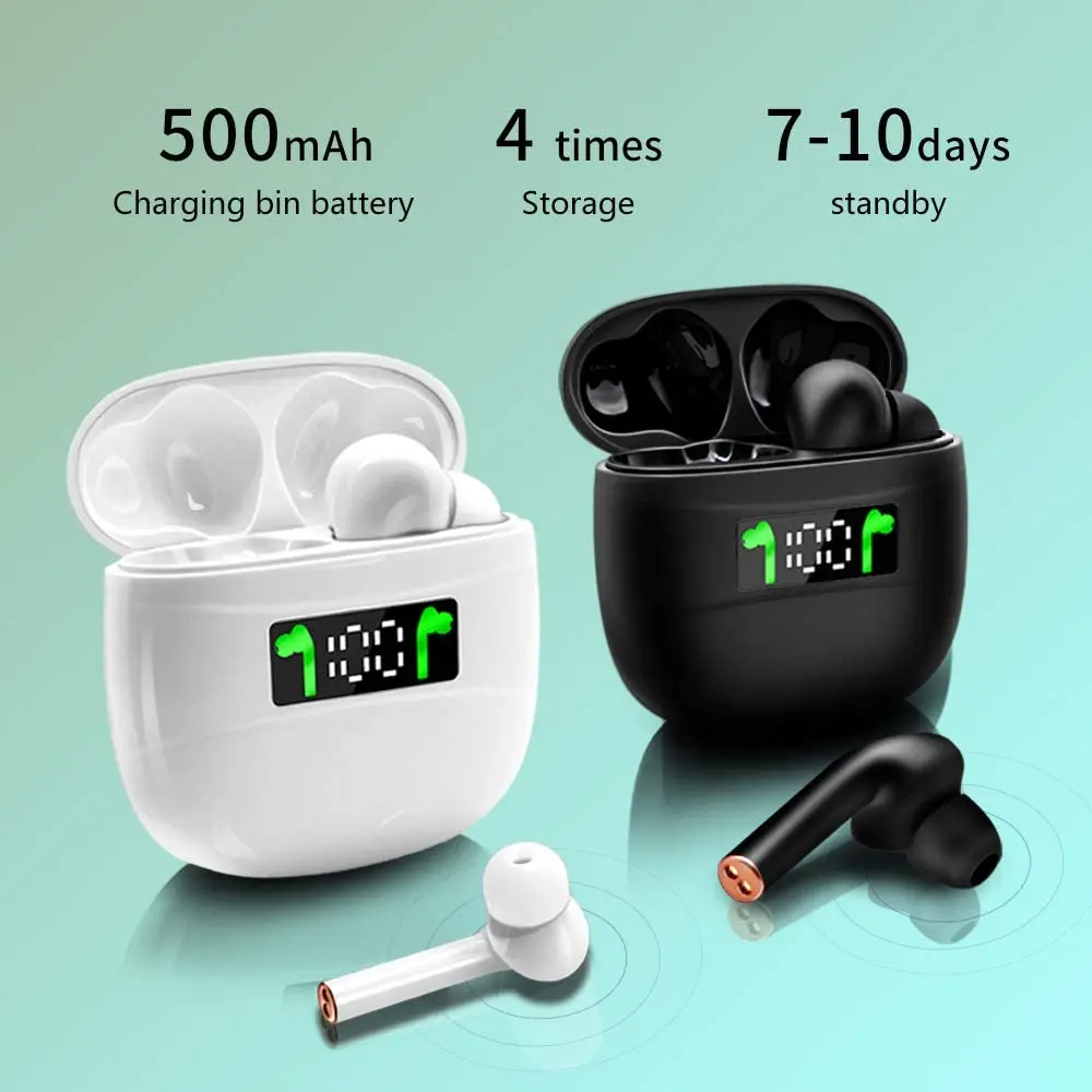 J3 pro TWS Bluetooth наушники 5 2 беспроводные бас стерео светодиодный дисплей PK i9000 i90000 i500