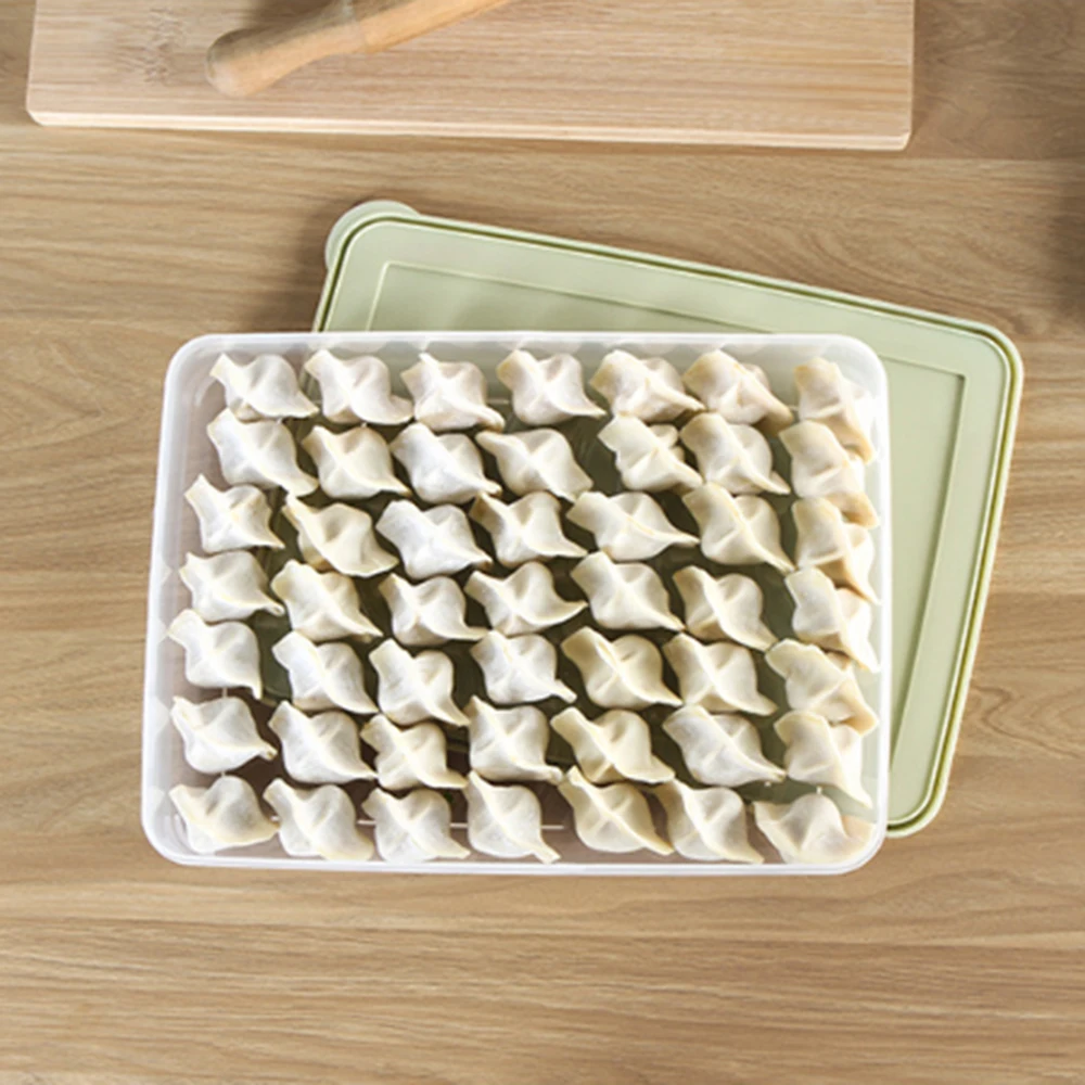Один многослойный для холодильника Еда пельменей герметичный контейнер