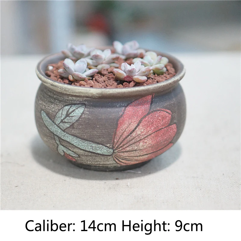 Женский Большой диаметр воздухопроницаемые фарфоровые горшки Корейская посуда