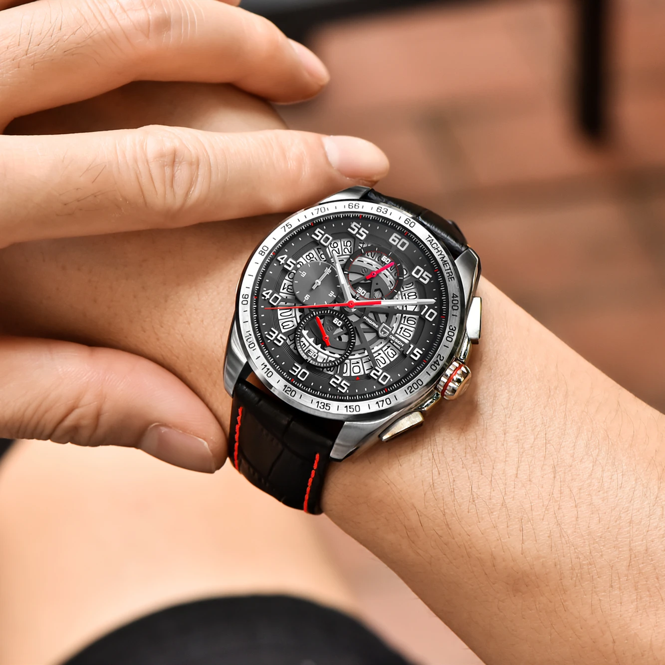 PAGANI дизайнерские Роскошные Брендовые мужские часы 30 м Водонепроницаемый