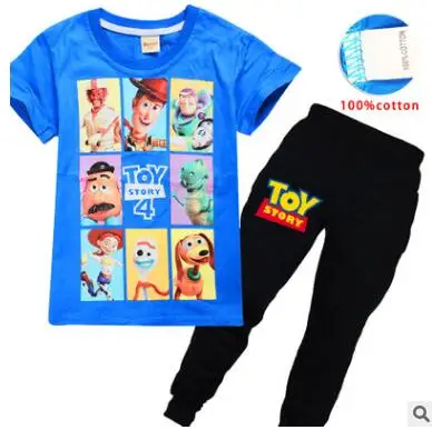 2019 год История игрушек мультфильма 2 предмета набор футболок для маленьких