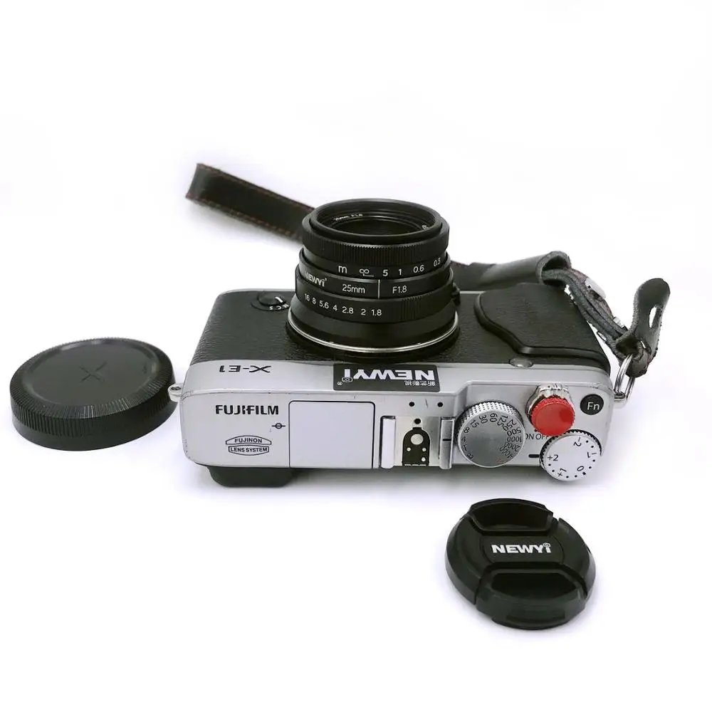 Newyi Fujifilm X FX mount 25 мм F1.8 Mini металлический объектив для фотографий - купить по