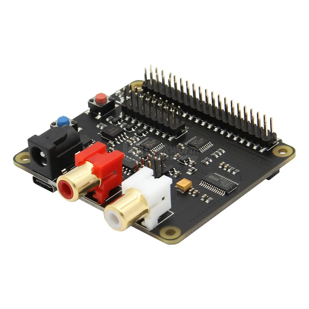 Для Raspberry Pi 4B/3B +/3B X930 Bluetooth 5 0 HiFi DAC HAT поддерживает безопасную перезагрузку