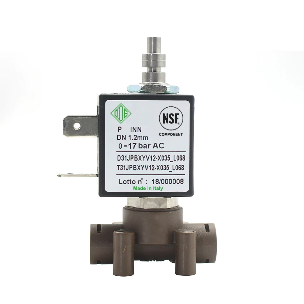 Оригинальный ODE 3/2 Way NC прямое действие G1/8 &quotAC230V -240V 50HZ -60Hz 17bar вода жидкость