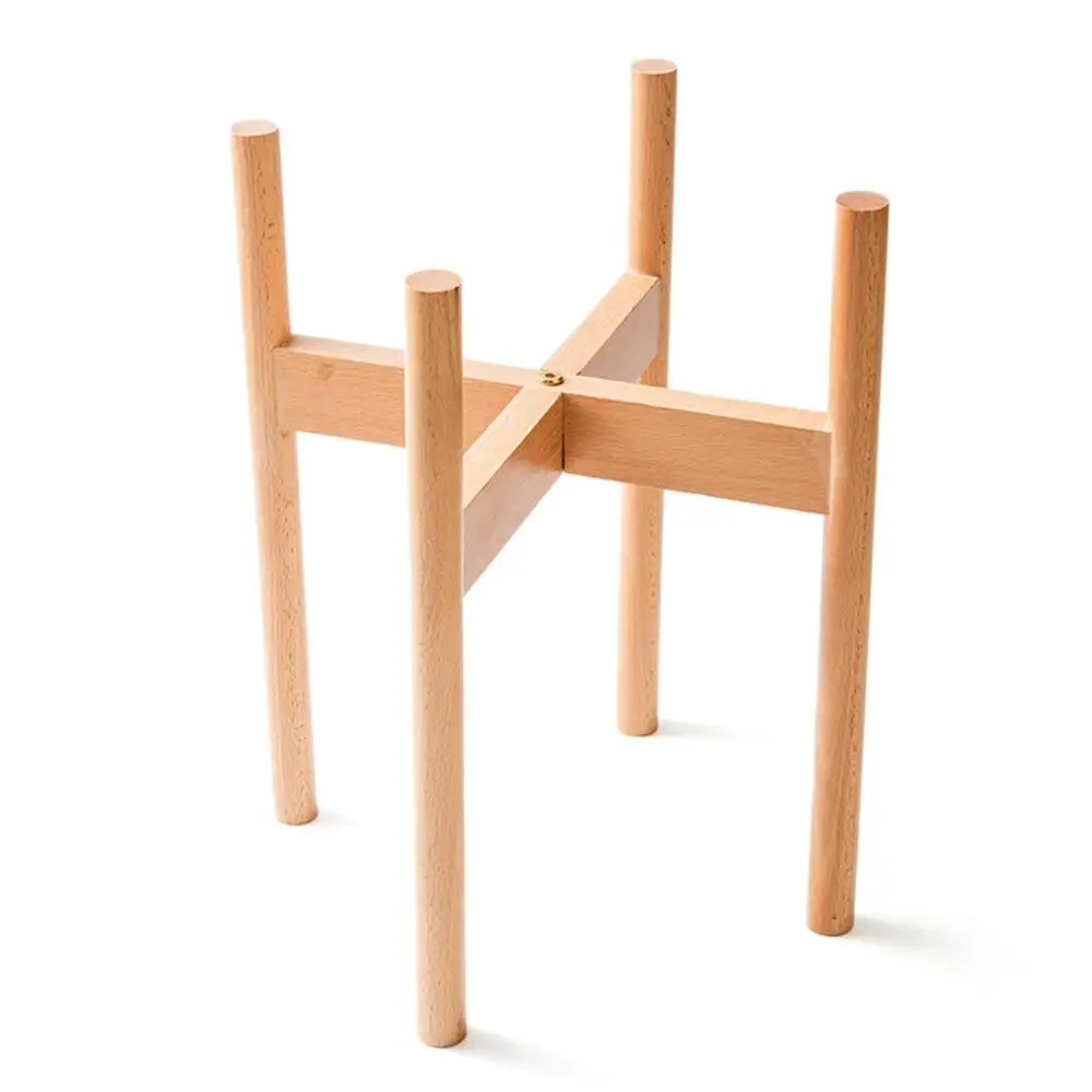 Подставка держатель для горшка из Букового дерева|Цветочные горшки и кадки| |