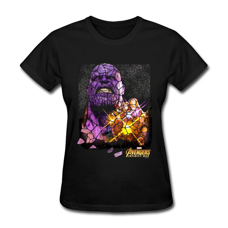 Вселенная Титан танос новые комиксы футболки 2018 модные женские популярные