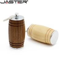 jaster beer barrel pendrive usb flash drive pen drive 64gb 16gb 32gb gragas wood wine bucket memory stick u disk free shipping