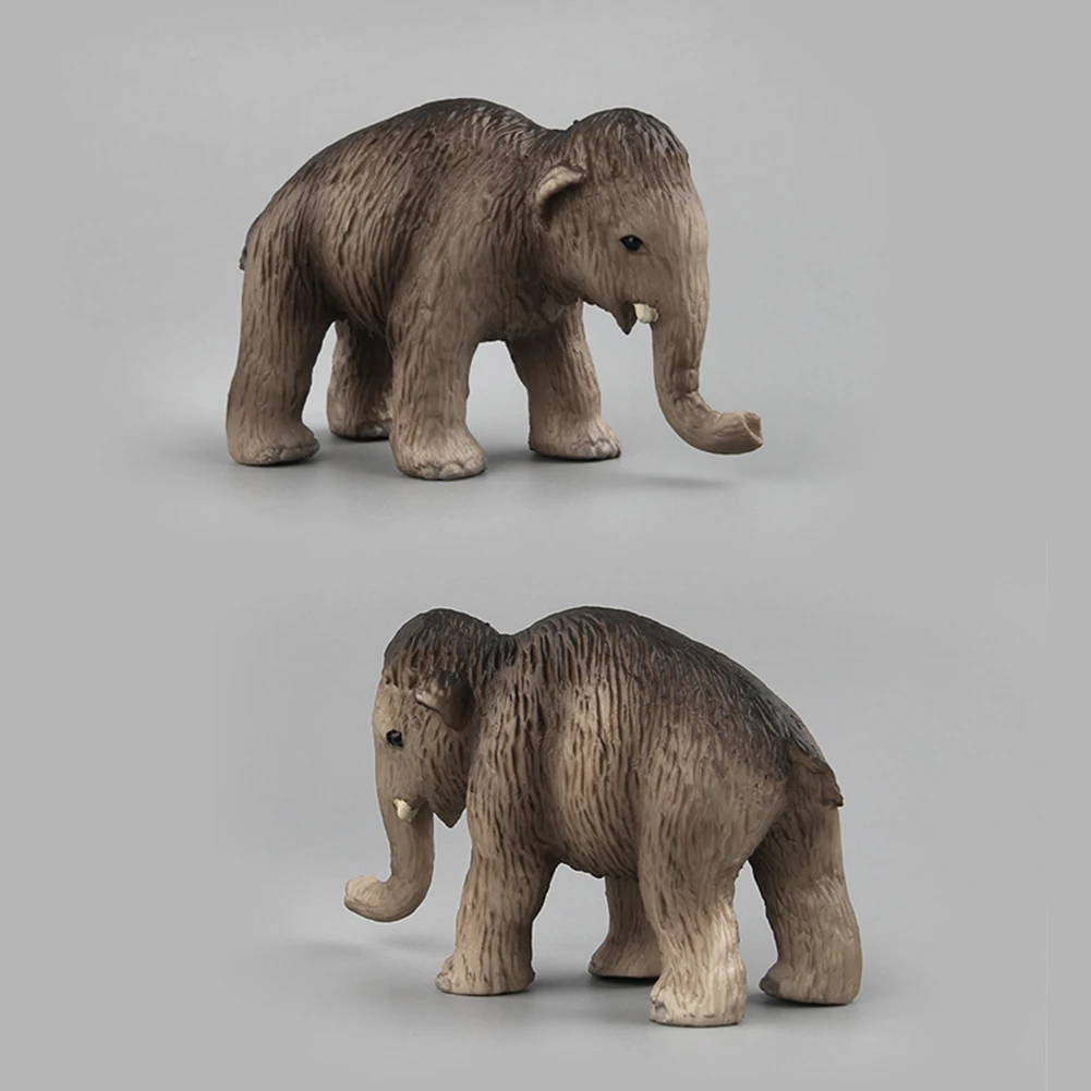 

Simulation Family Mammoth Elephant Animal PVC Model Figurine Education Kids Toy Doll Figure Collection For Kid Children's Gift