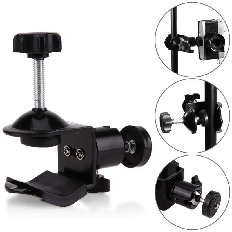 Оптовая продажа Держатель головки штатива с резьбовым зажимом 1/4 дюйма
