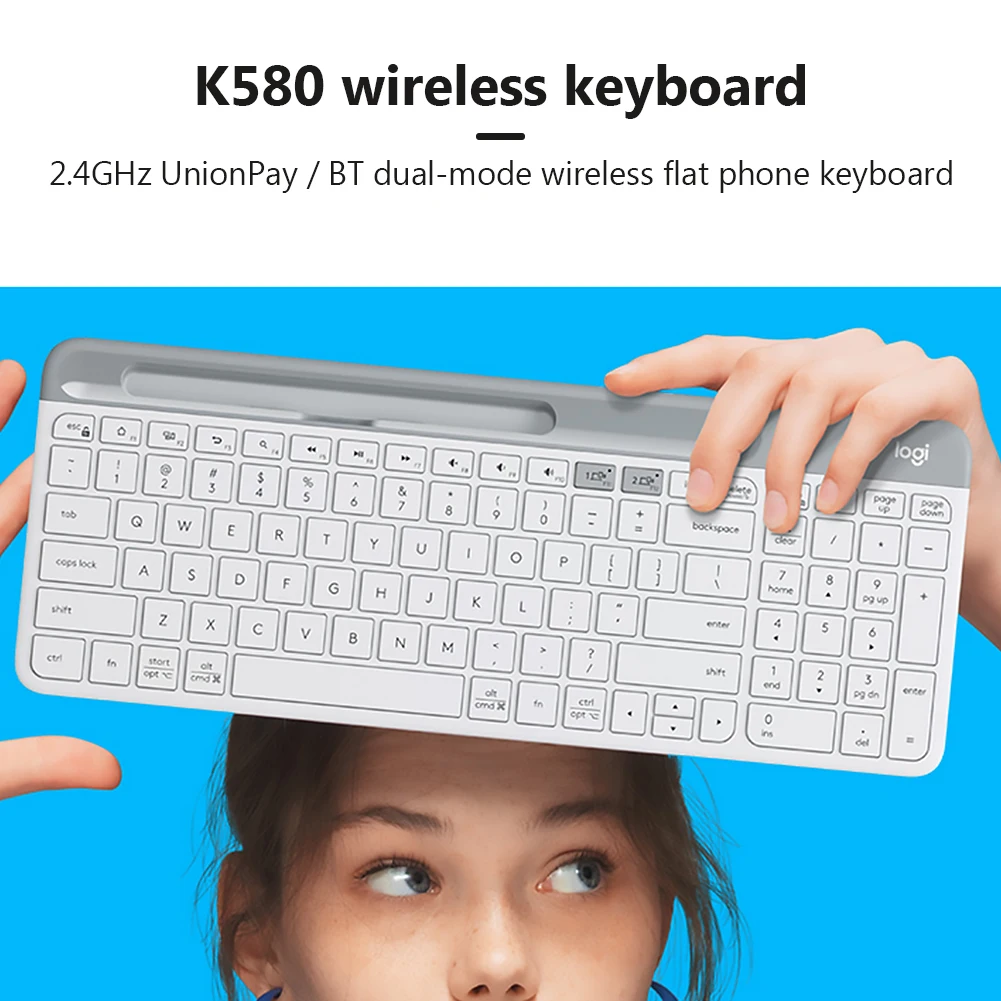 

Проводная игровая мышь G102 RGB K580 2,4 ГГц, беспроводная Офисная Клавиатура, унифицирующая Bluetooth, два режима, для ПК, геймера, для девочек
