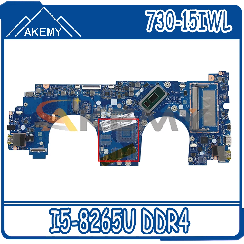 

For Lenovo Yoga 730-15IWL laptop motherboard LA-G541P motherboard W/ CPU I5-8265U DDR4 FUR 5B20Z65363 5B20Z65366 Mainboard