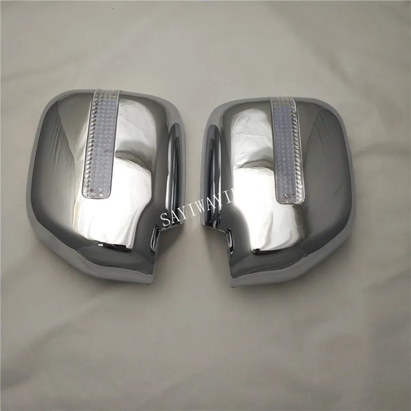 Авто Новый стиль хромированные дверные Зеркало заднего вида с светодиодный для