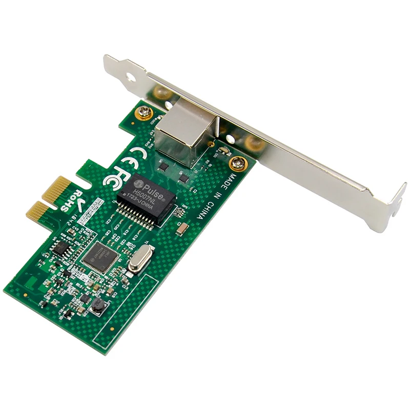 Для Intel I210AT PCI-E X1 Gigabit LAN Ethernet Сетевая карта Однопортовый Настольный сервер