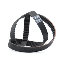 1pcs htd 5m 1120 to 5m 1185 black rubber closed loop timing belt synchronous belts width 152025mm
