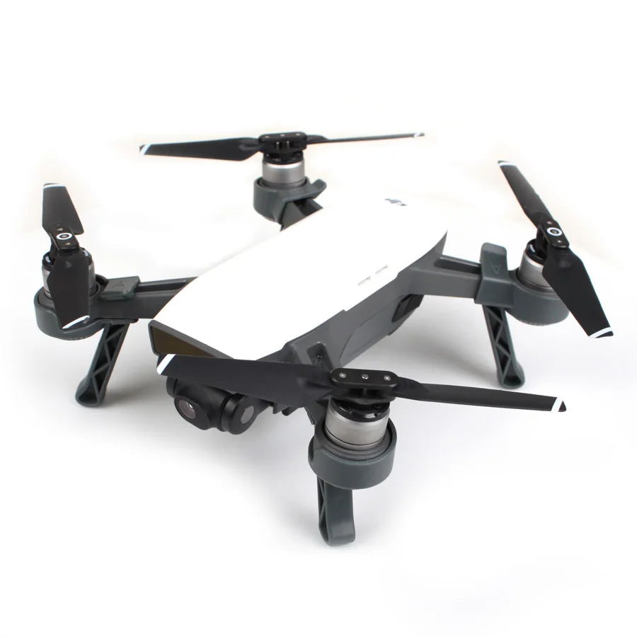 4PC For DJI Spark Drone Heightened Landing Gear Leg Extender Extension Guard fast installation Accessories Mini Quadcopter | Электроника