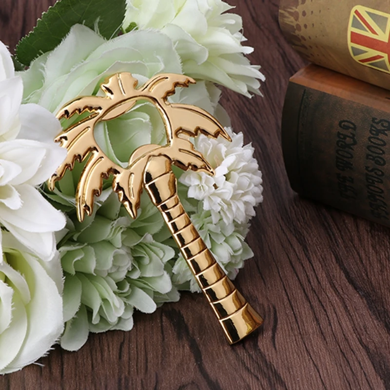 Открывалка для бутылок с золотым пальмовым деревом инструмент бармена подарок