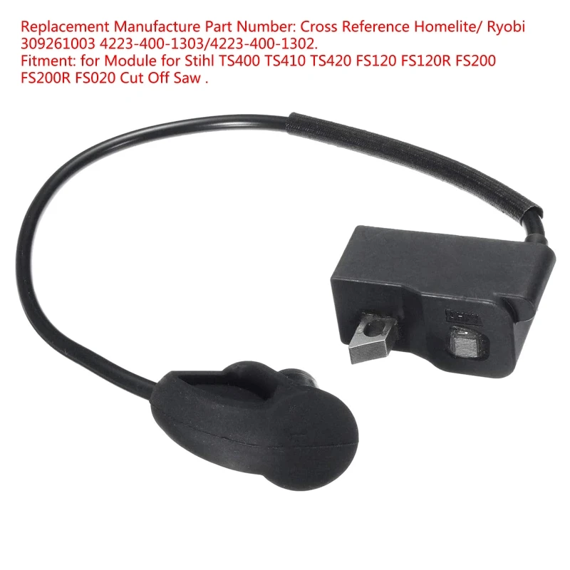 

Ignition Coil Module for stihl TS400 TS410 TS420 FS120 FS120R FS200 FS200R FS020 Cut Off Saw Repl.OE# Dropship