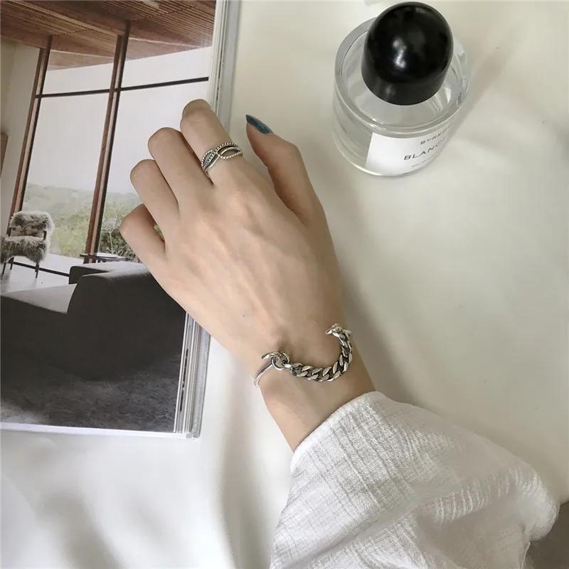 RUIYI реальные 925 стерлингового серебра женские модные туфли в лаконичном стиле