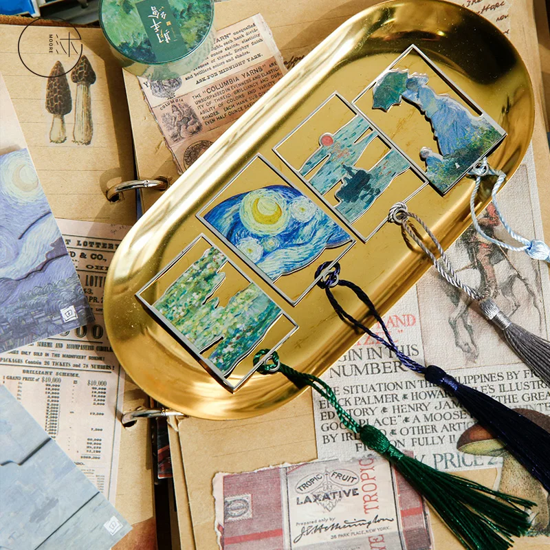 Европейский и американский стиль Ван Гог Рабочий набор серии тетради пустые