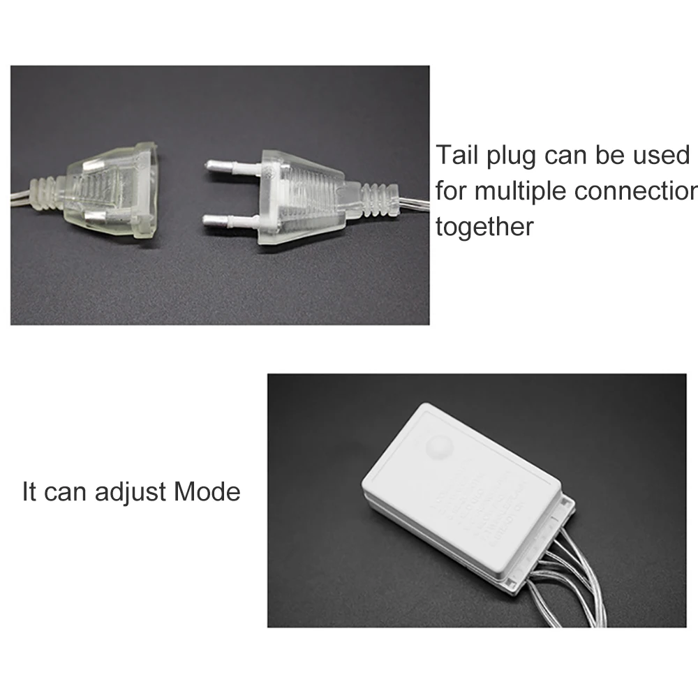 

6X3M 3X3M LED Waterfall Curtain Icicle LED String Light For Christmas Wedding Party Background Garland Decoration Fairy Lights