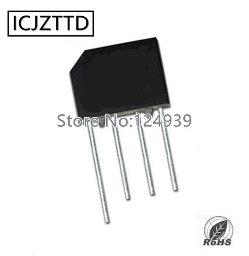 10 шт KBL406 KBL408 KBL410 KBL606 KBL608 KBL610 ZIP 4 силиконовый мостик выпрямители KBL406G KBL408G KBL410G KBL606G