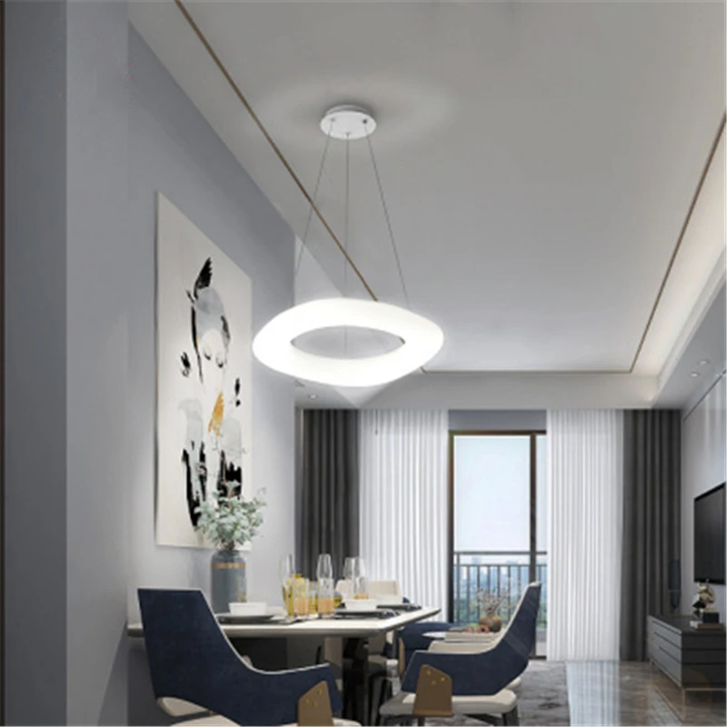 Современная Минималистичная Люстра для спальни гостиной кабинета креативное