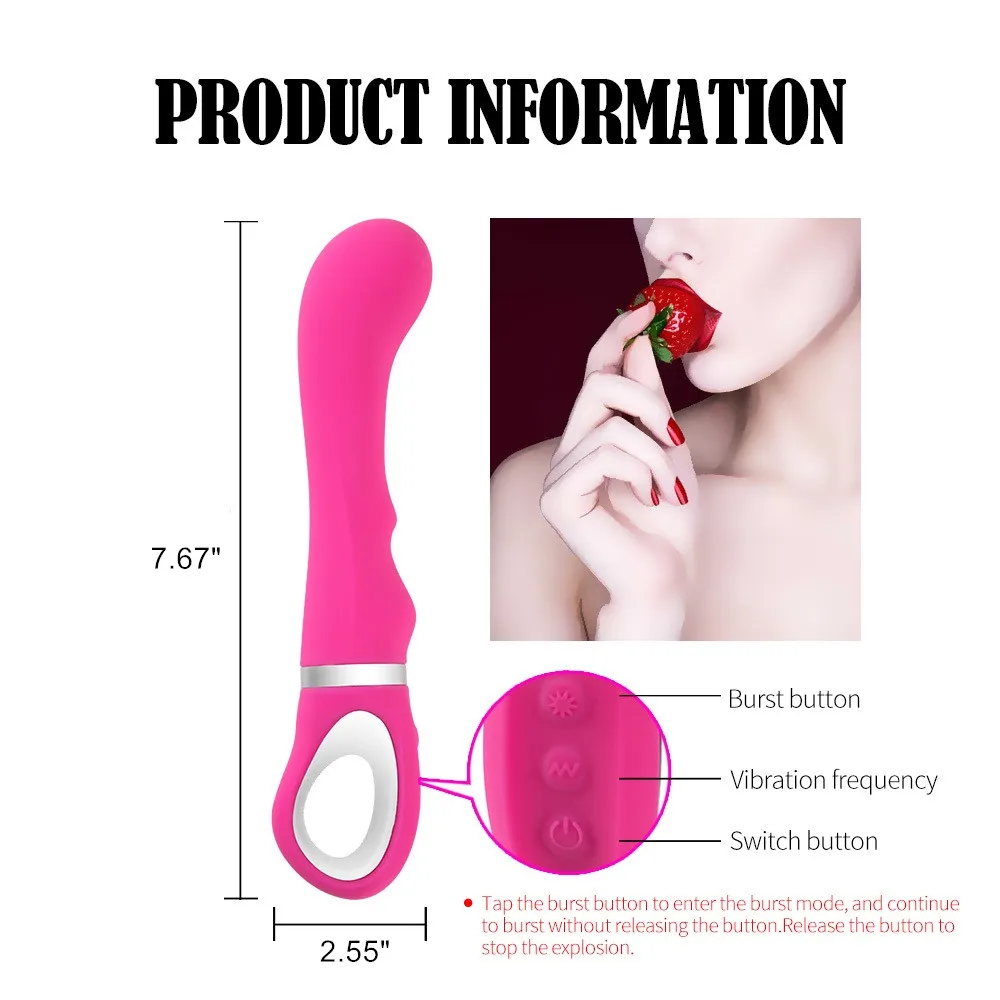 10 Speeds Vibrators for Women Soft Silicone Dildo Vibrator Female Sex Toys Girl Anal G Spot Clitoris Stimulator Adult Masturbate | Красота и