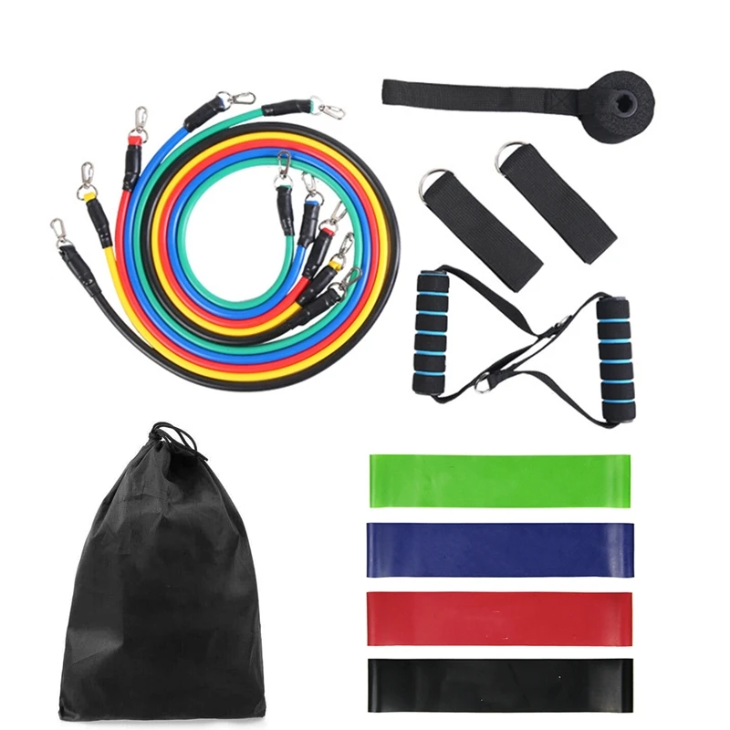 Набор эластичных лент из натурального латекса 15 шт.|Эспандеры| |