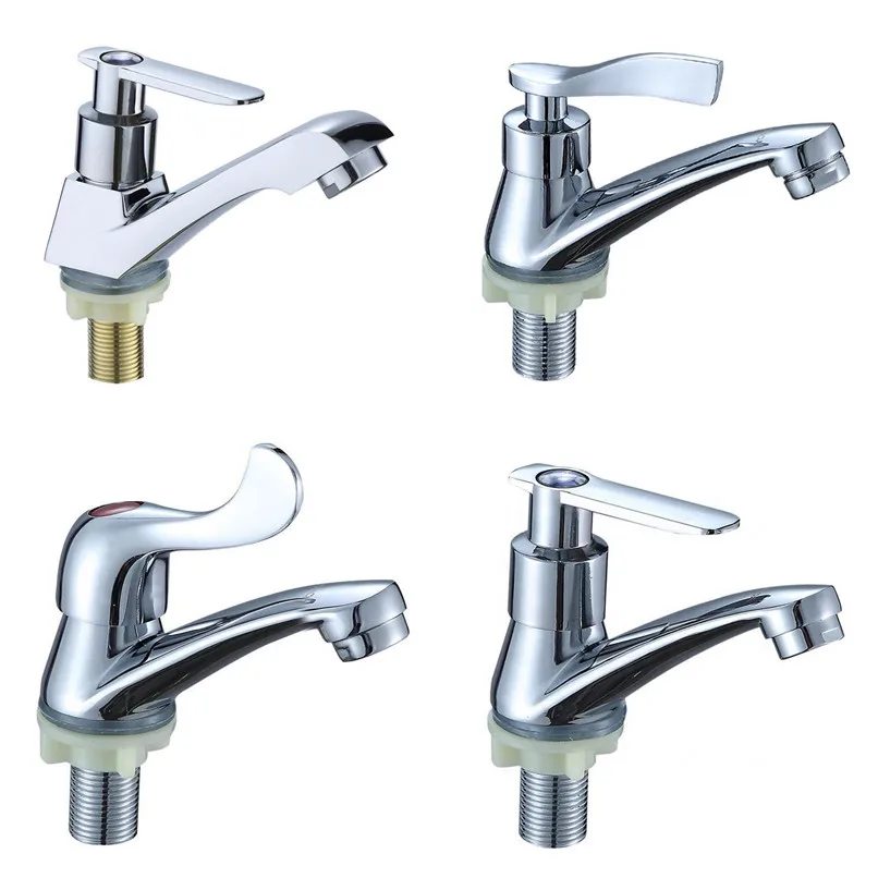 Смеситель для ванной комнаты G1 / 2 в европейском стиле из цинкового сплава